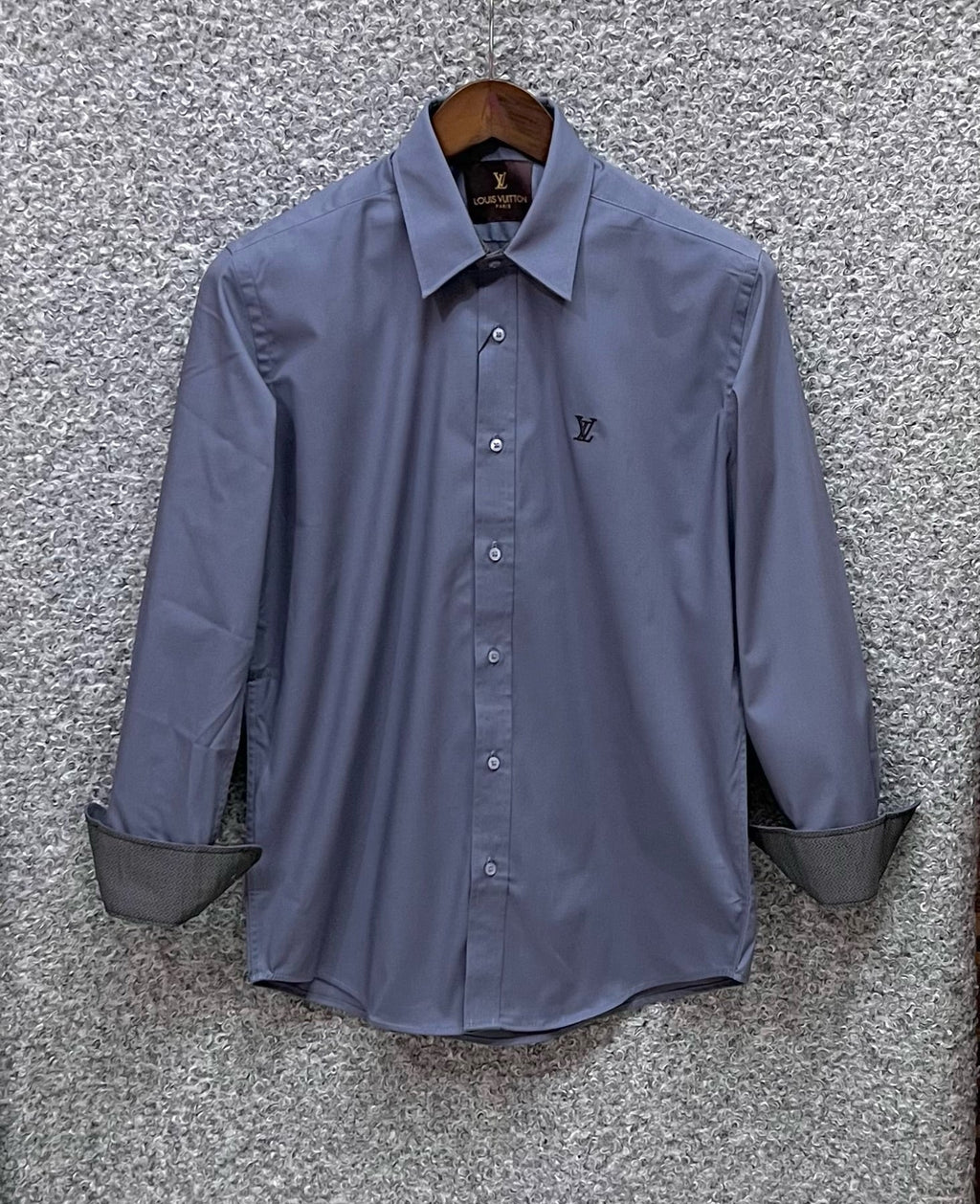 Luxury Solid Shirt LVS Ash