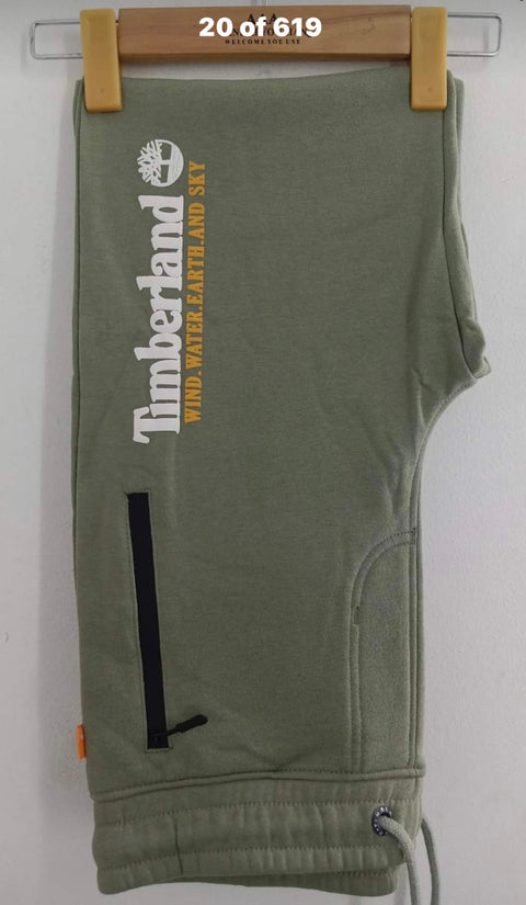 Men's Premium Timberland Logo Jogger Pant Green  996