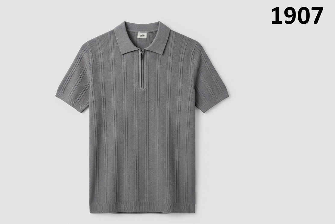 GATSBY Mans Polo T-shirt _Celio 1908 CHARCOAL