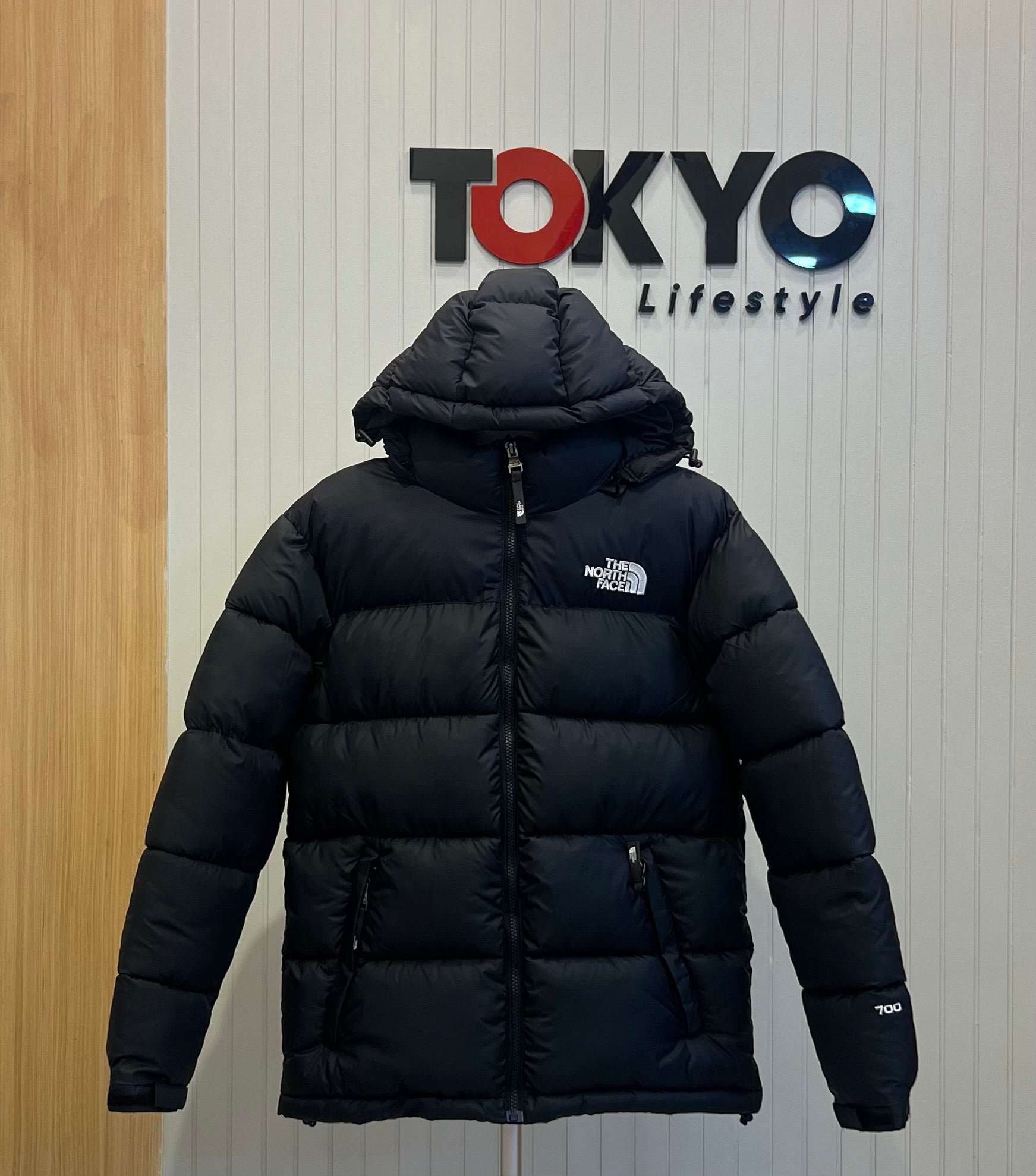 Men’s Premium Hooded Puffer Jacket Black