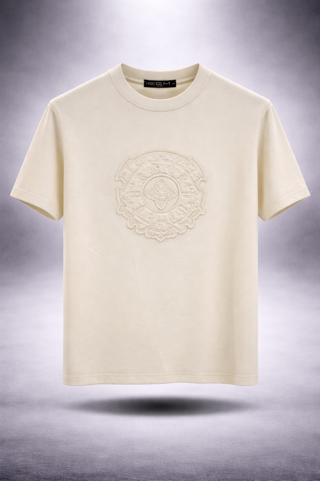 Men's Premium Drop-Shoulder T-Shirt  – White Design 997