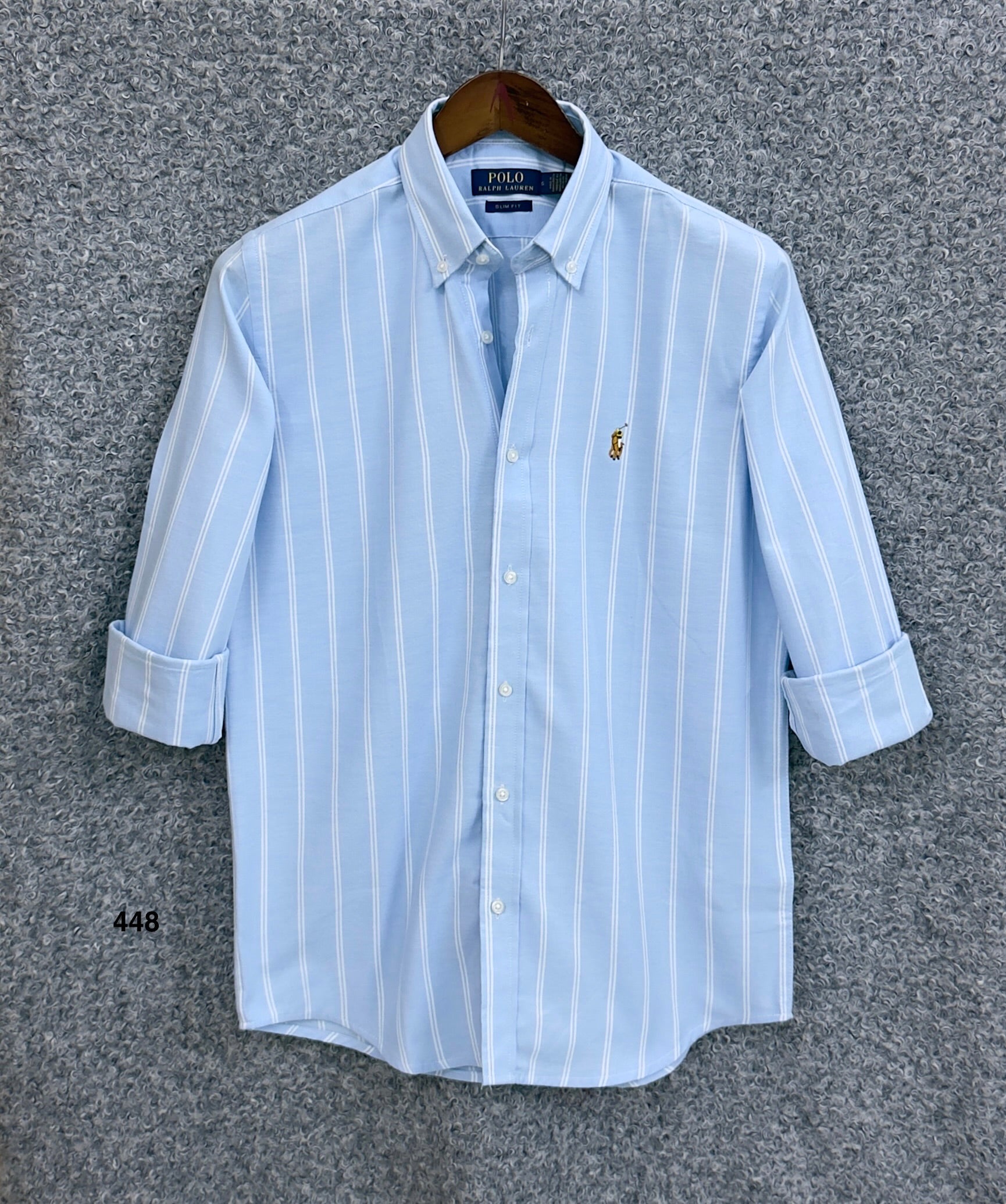 Premium Stripe Full Sleeve Shirt  RLST 448