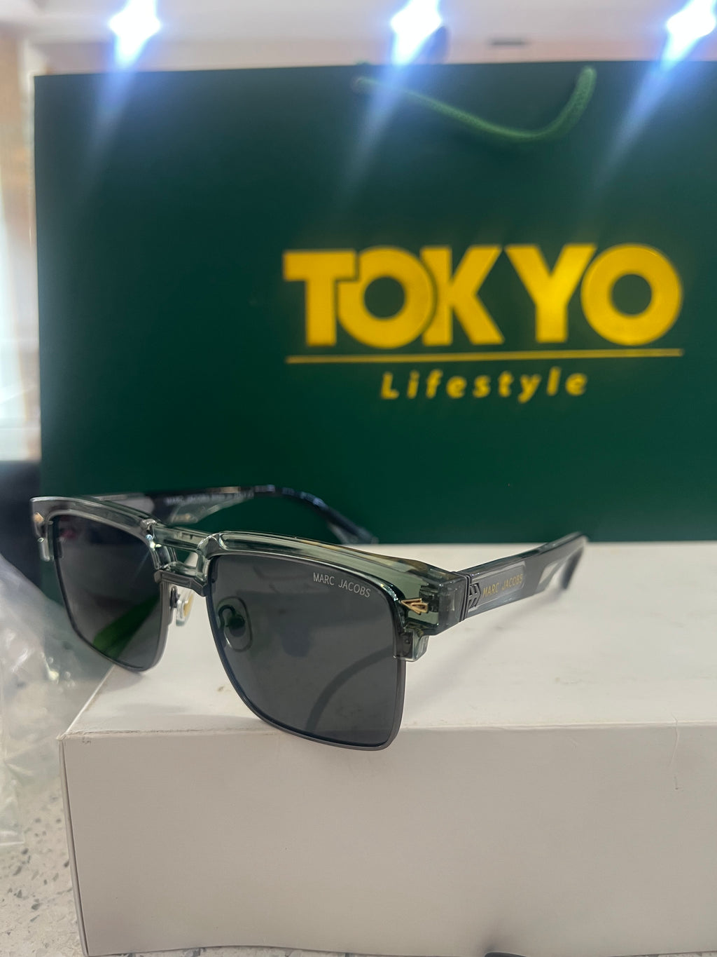 Premium Browline Square Sunglasses – SG115
