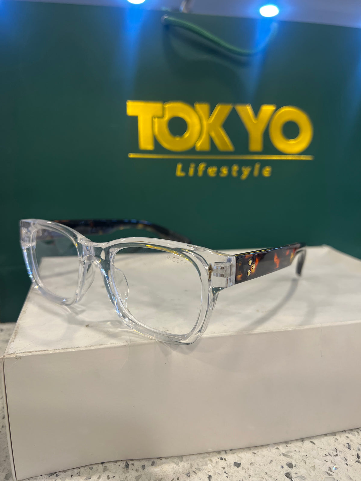 Premium Crystal Square Eyeglasses – SG93
