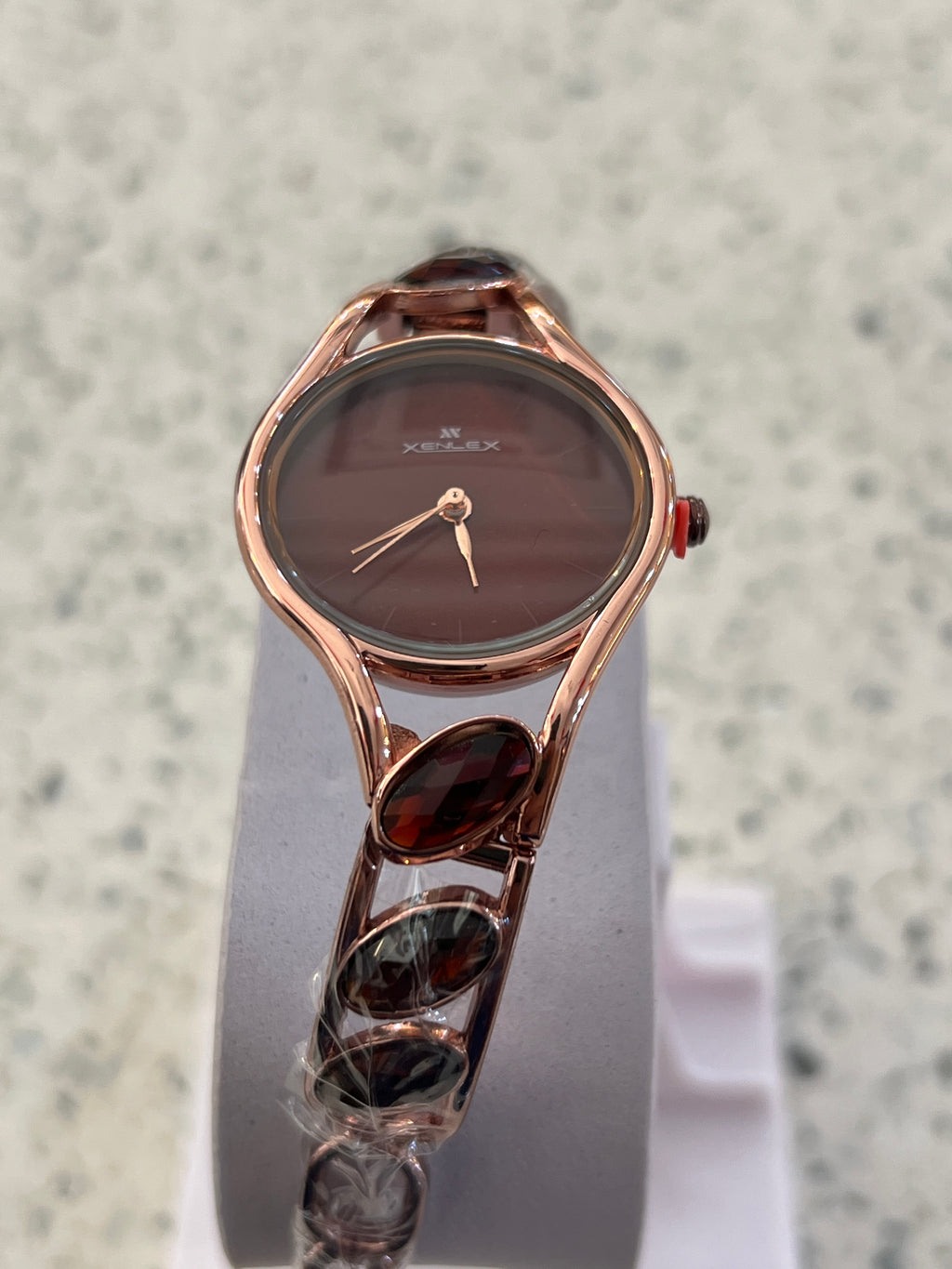 LW50 XENLEX Elegant  Dial Stone Bracelet Ladies Watch