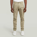 Rovic Zip 3D Tapered Pants Khaki