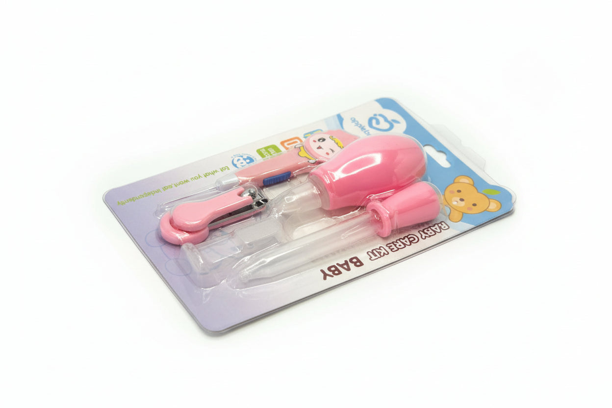Applebear 5-Piece Essential Baby Healthcare & Grooming Kit