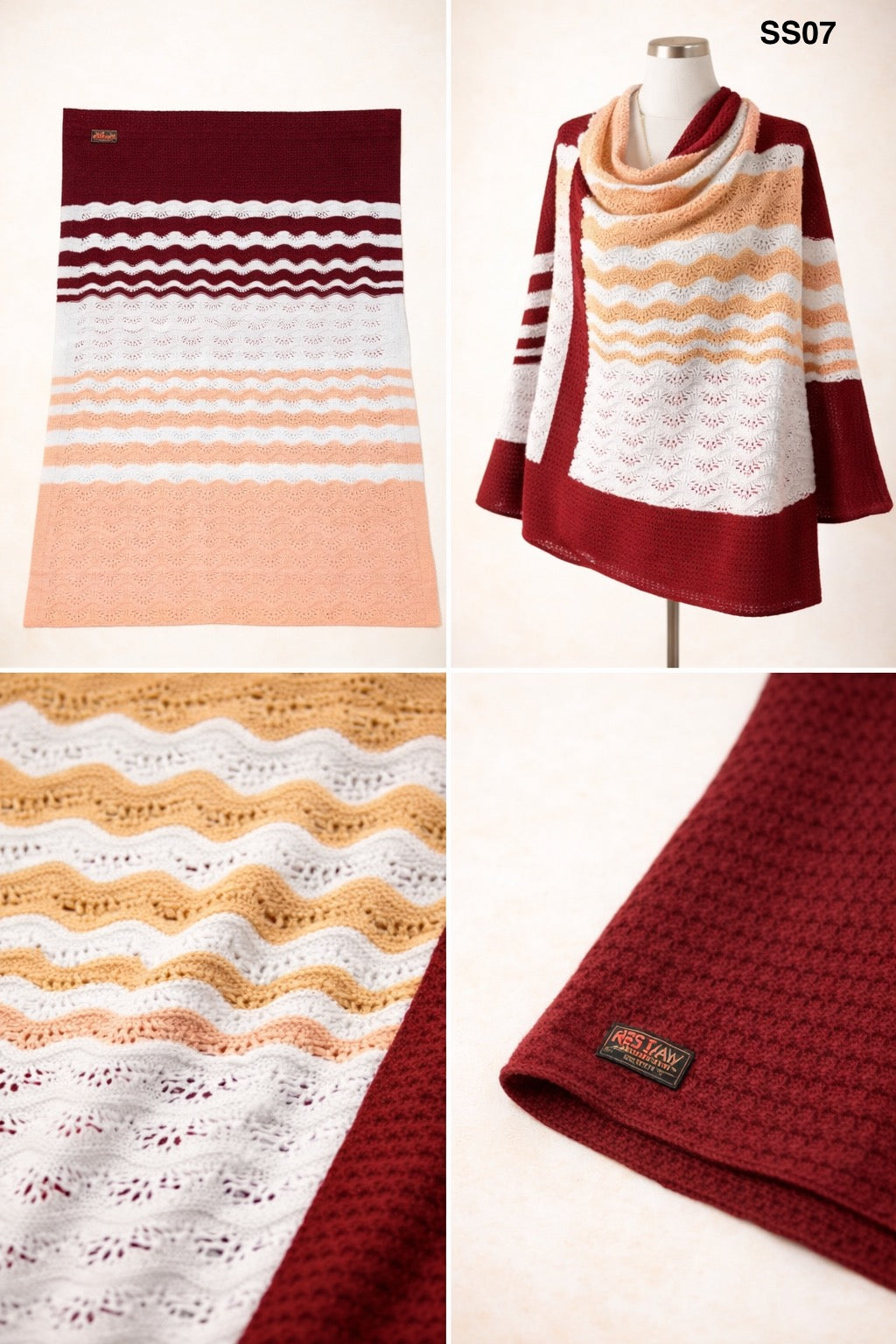 Premium Sqaure Shawl SS07