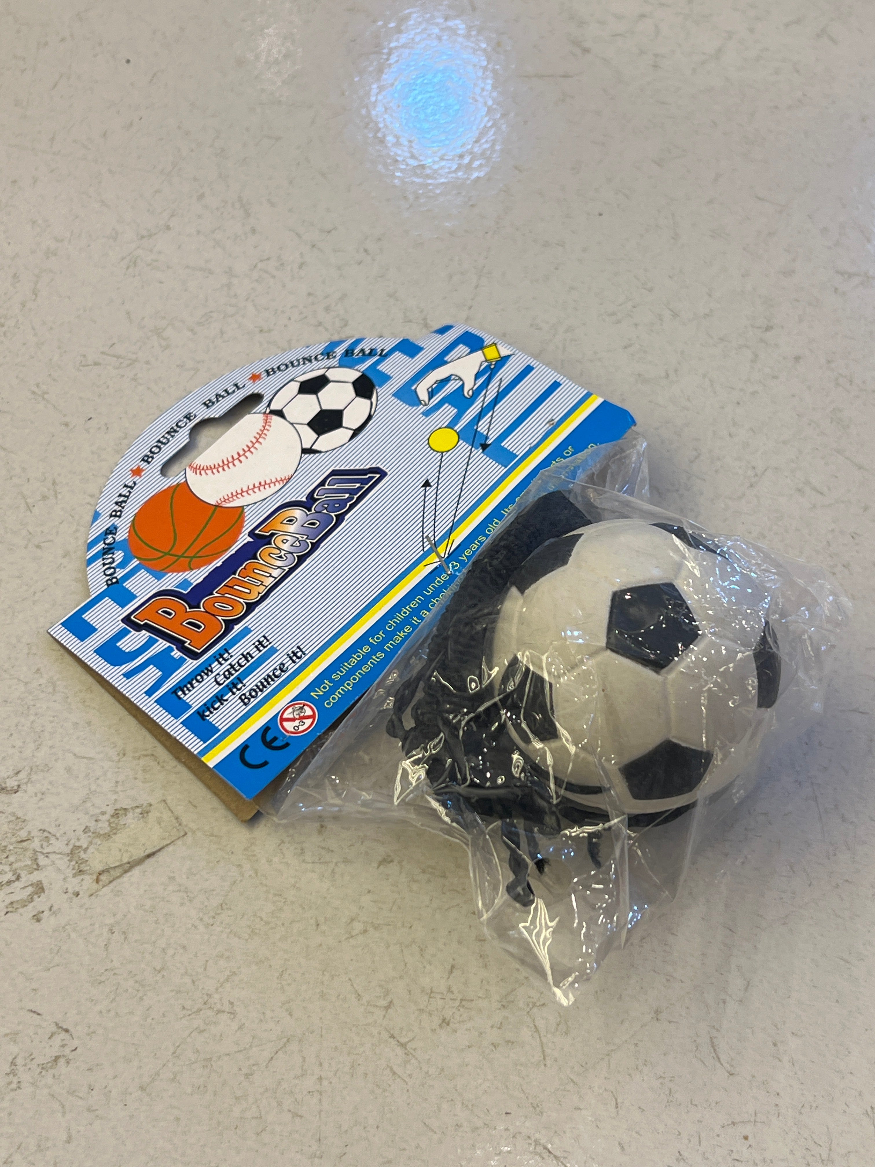 Mini Bounce Basketball Stress Ball Toy