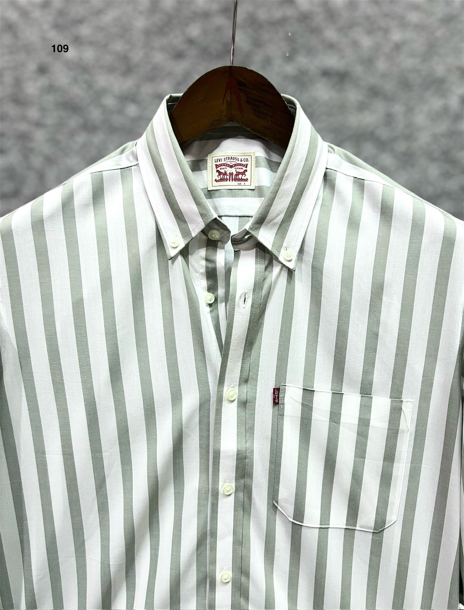 Premium Stripe Full Sleeve Shirt LVST 109