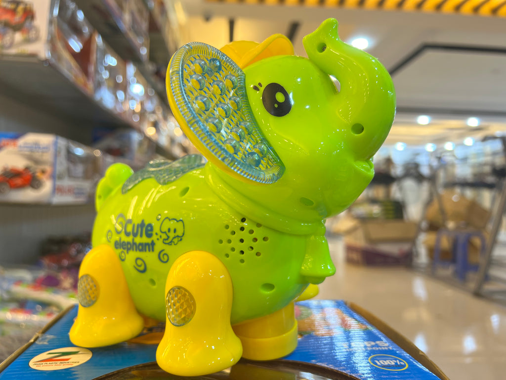 Elephant Projection Flash Electric Toy with Music & Lights