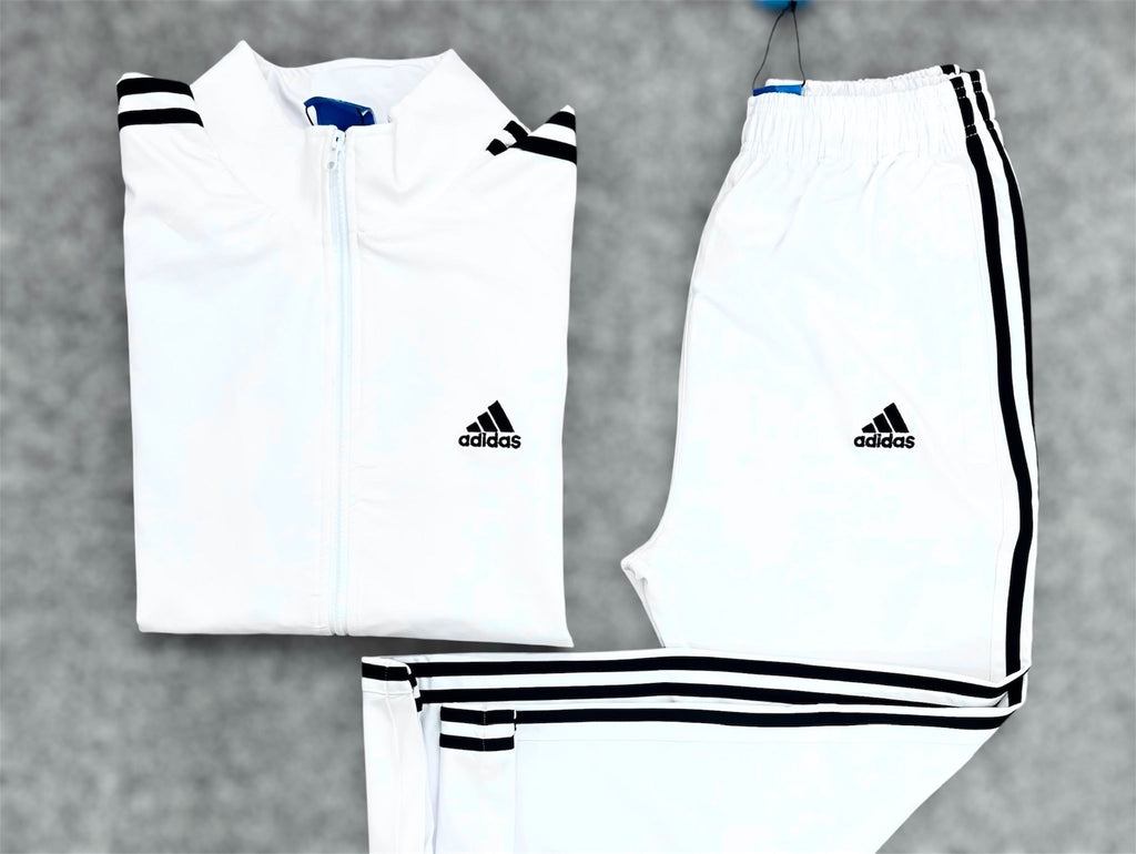 Premium Tracksuit Set White