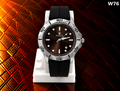 Men's Premium Sporty Date Display Analog Silicone Strap Watch – W76