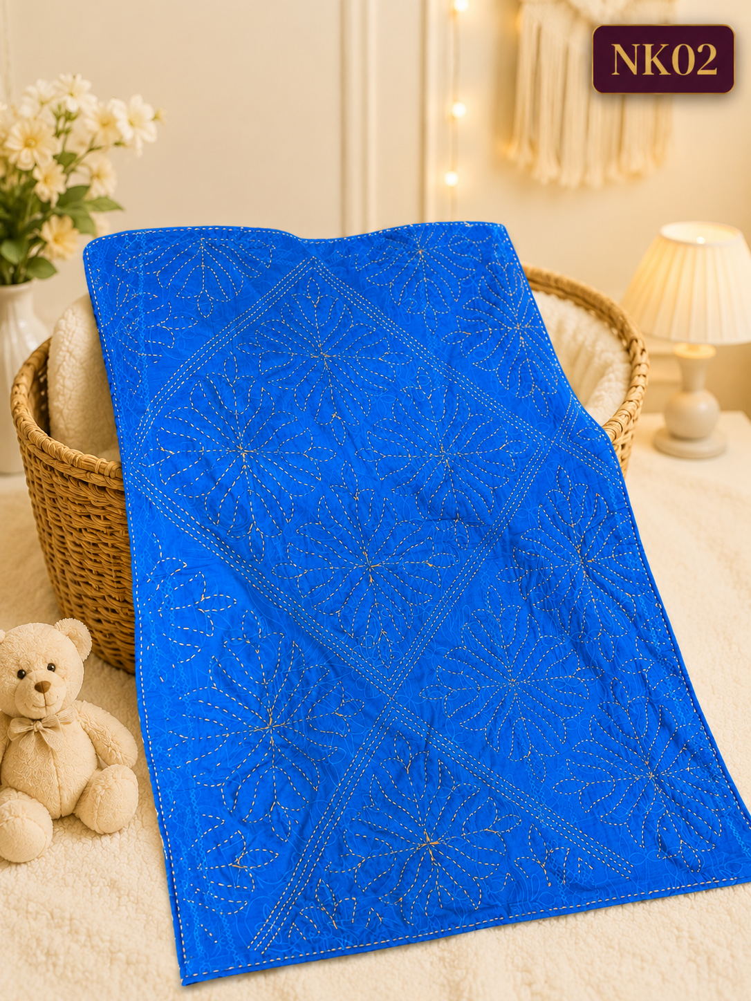 Premium Hand Quilted Baby Nakshi Kantha-NK02