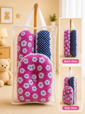 Baby Cotton Pillow & Side Bolster Set-C232