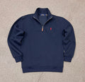 Premium Half Zip Pullover Jacket Navy