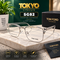 Premium Transparent Square Optical Eyeglasses – SG82