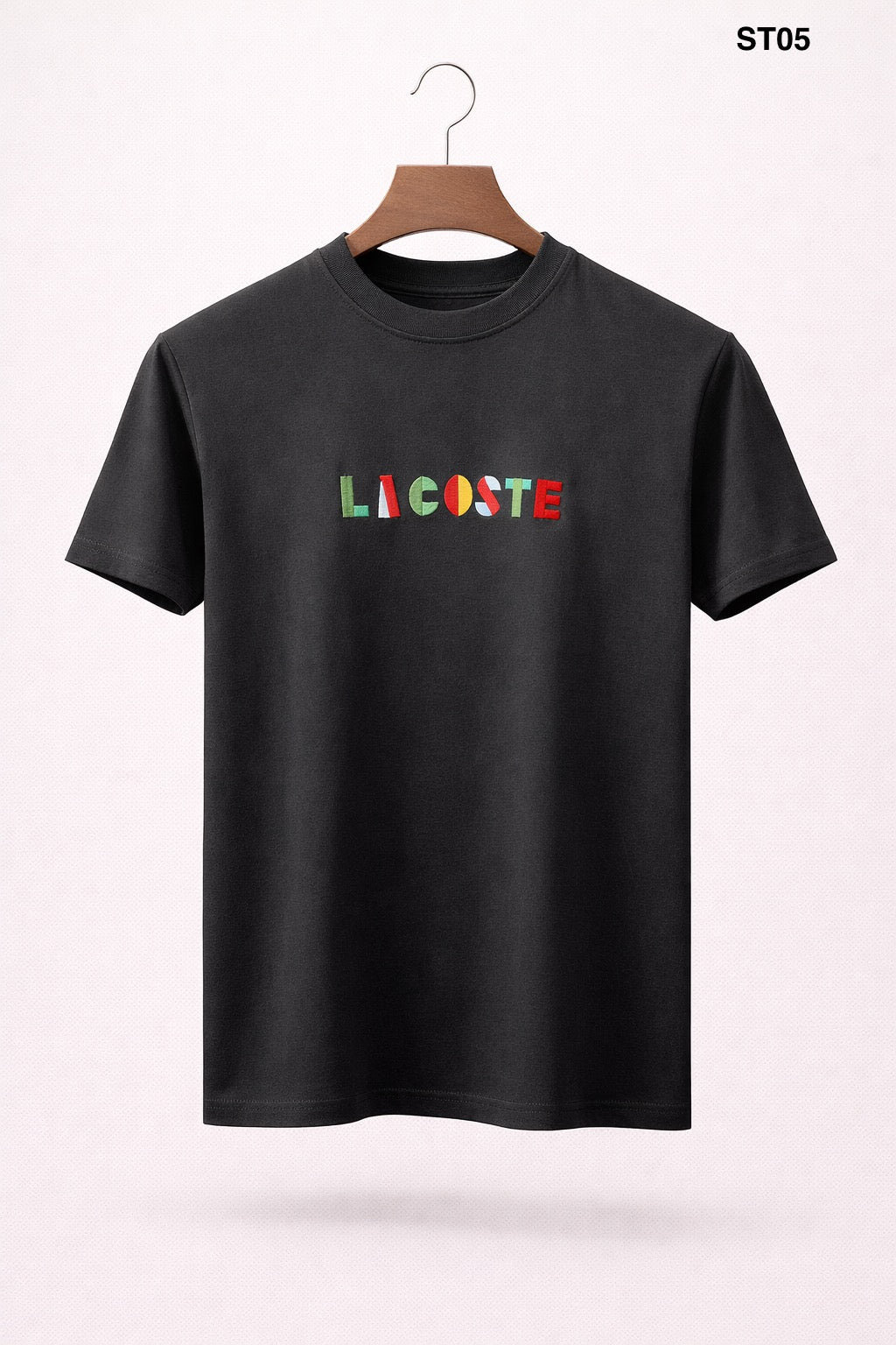 Signature Logo Style T-Shirt – Black ST05