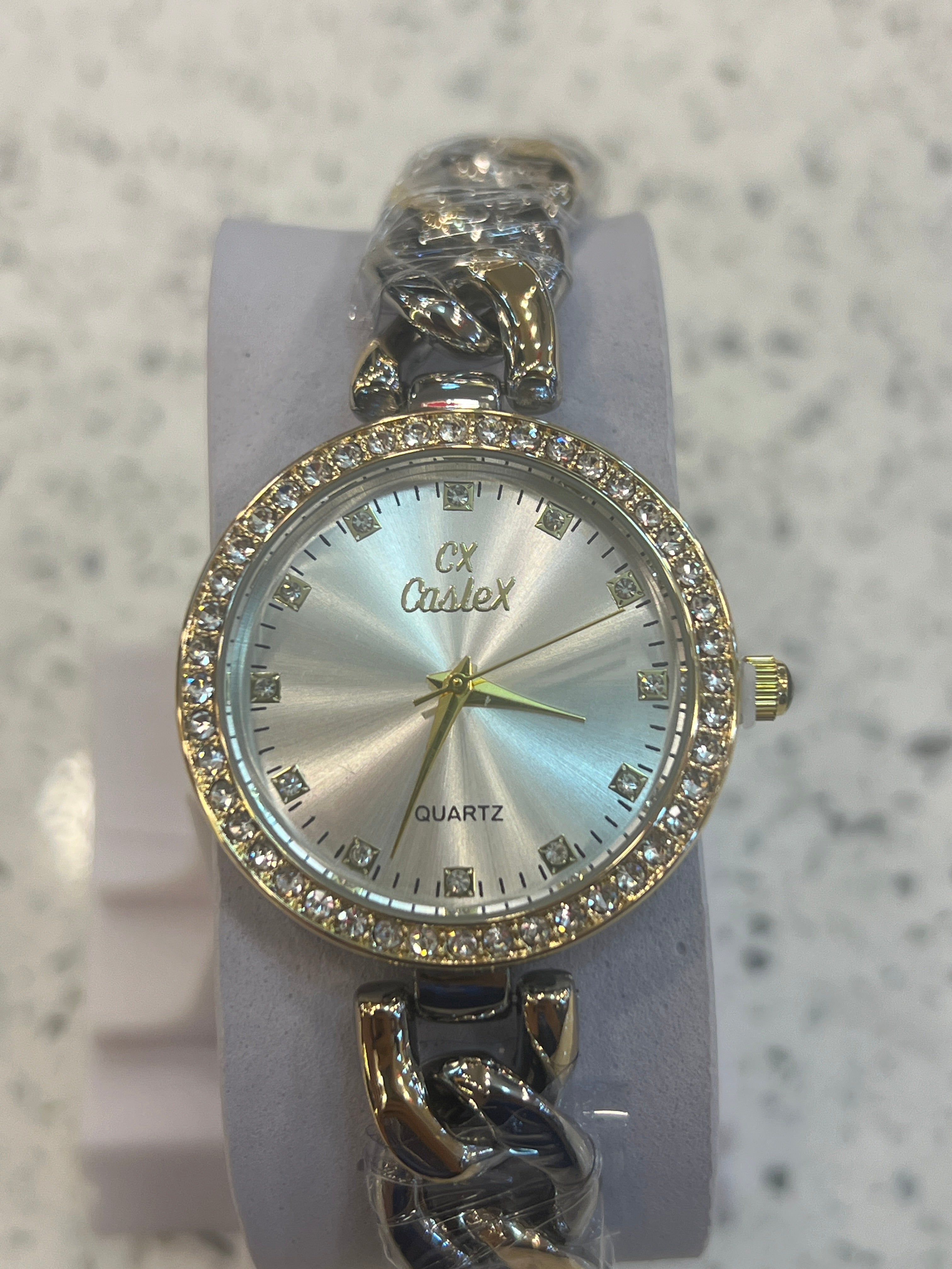 CX54 Caslex Chain Bracelet Ladies Watch