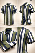 Classic Hawaiian Stripe Shirt HPS 501