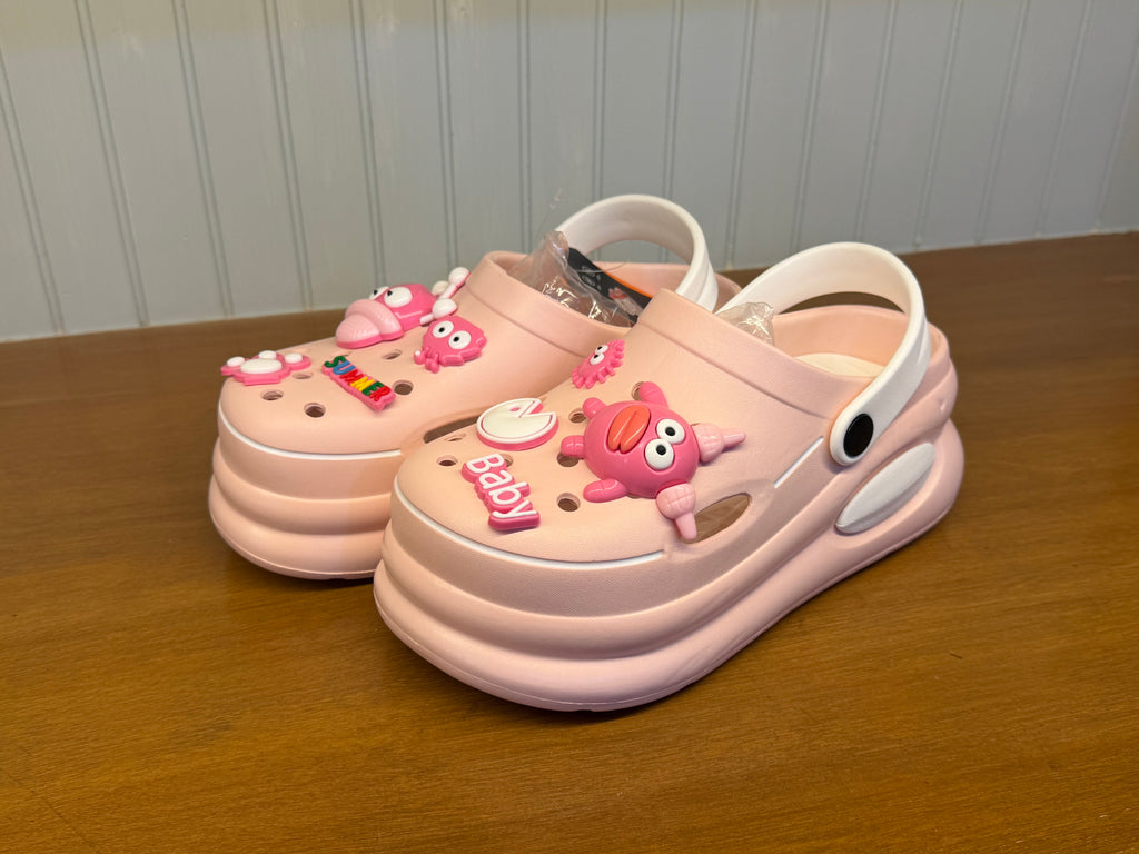 Cute Cartoon Ladies Crocs Sandal Imported-S105