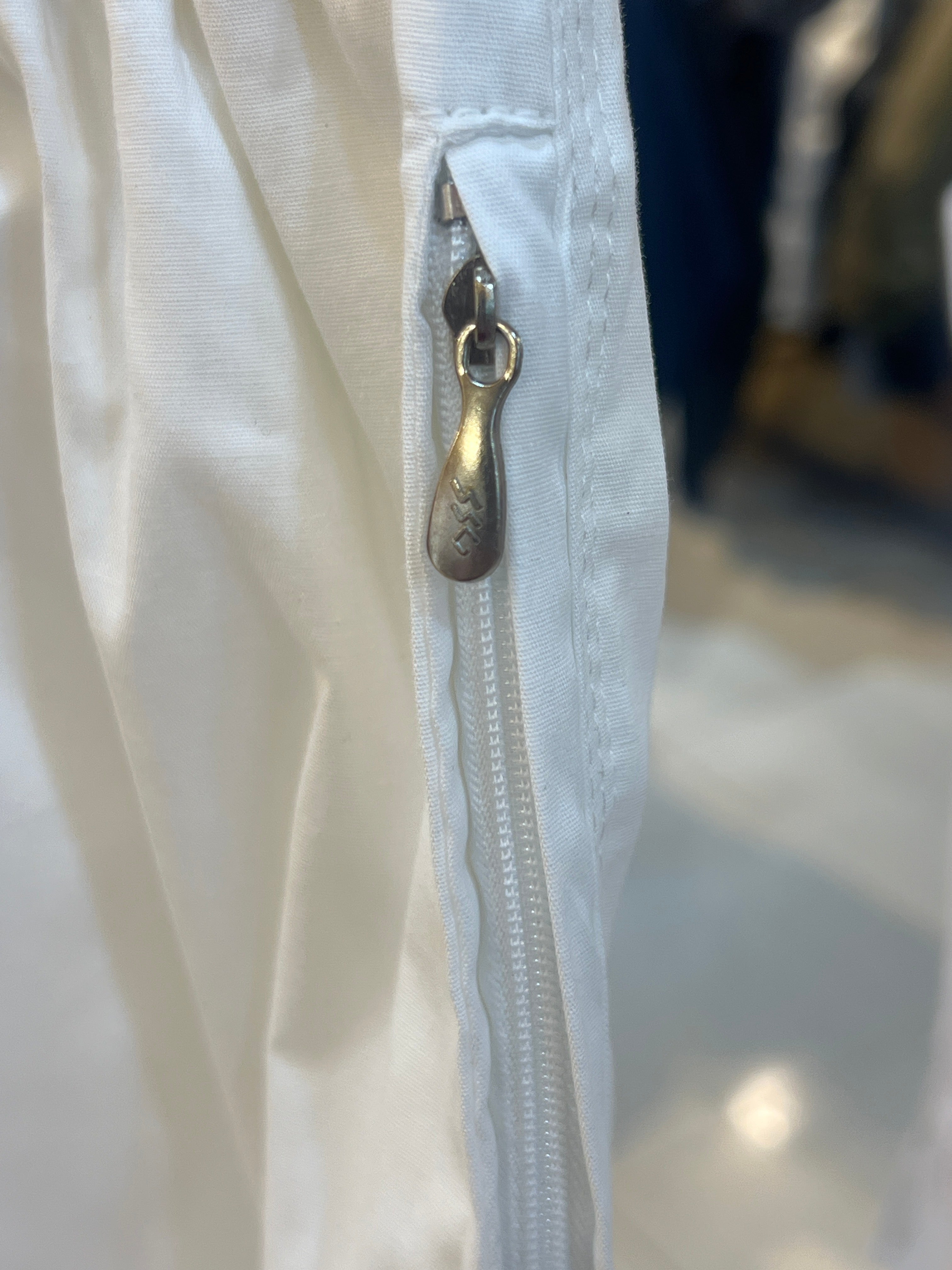 Men’s Classic White Cotton Stretch Trouser W 1137