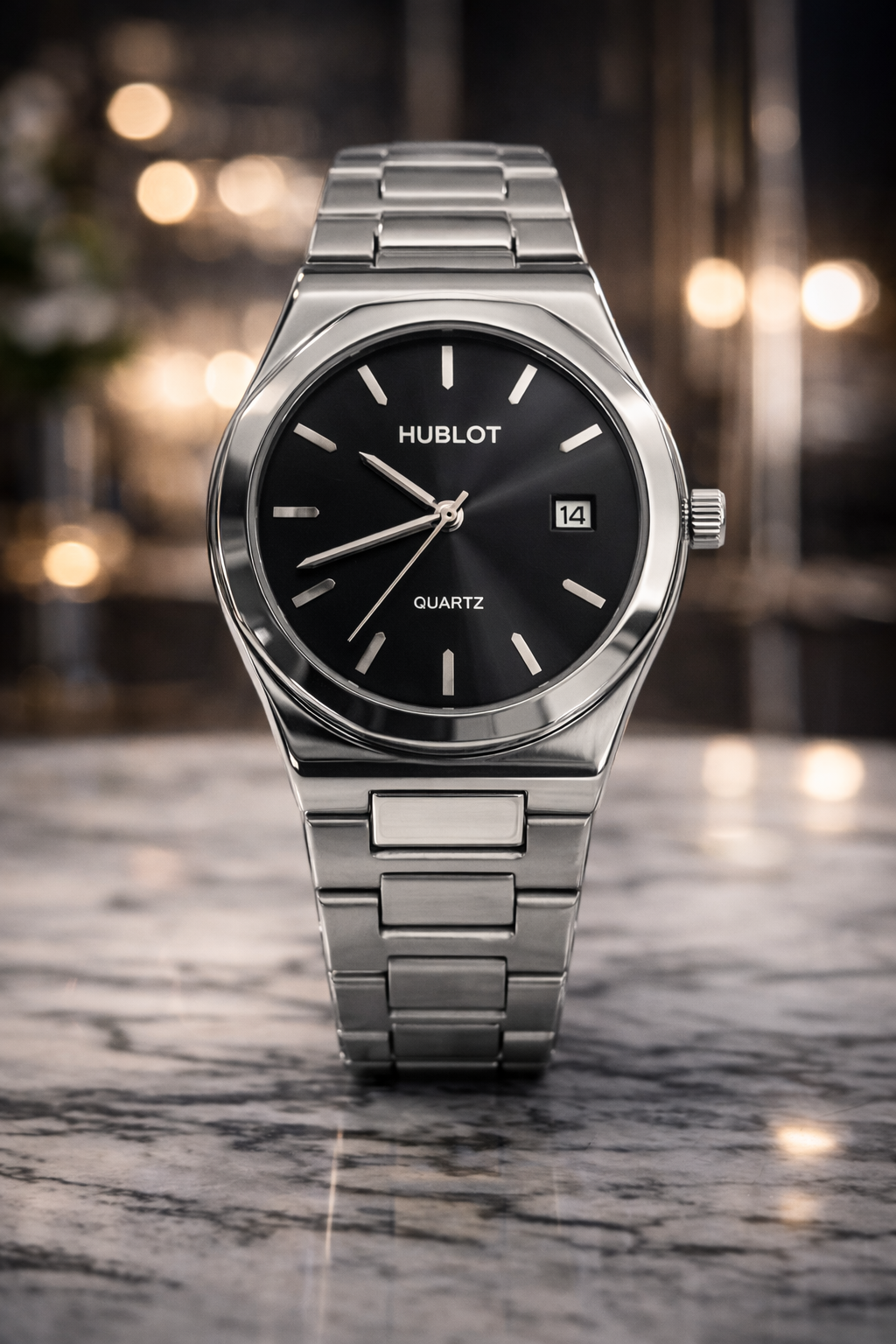 HS16 Hublot Classic Fusion Dual-Tone Quartz Watch