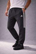 Exclusive Terry Cotton Trouser         GREY ASH
