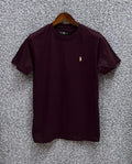 Premium Solid Tshirt RLT Coffee .
