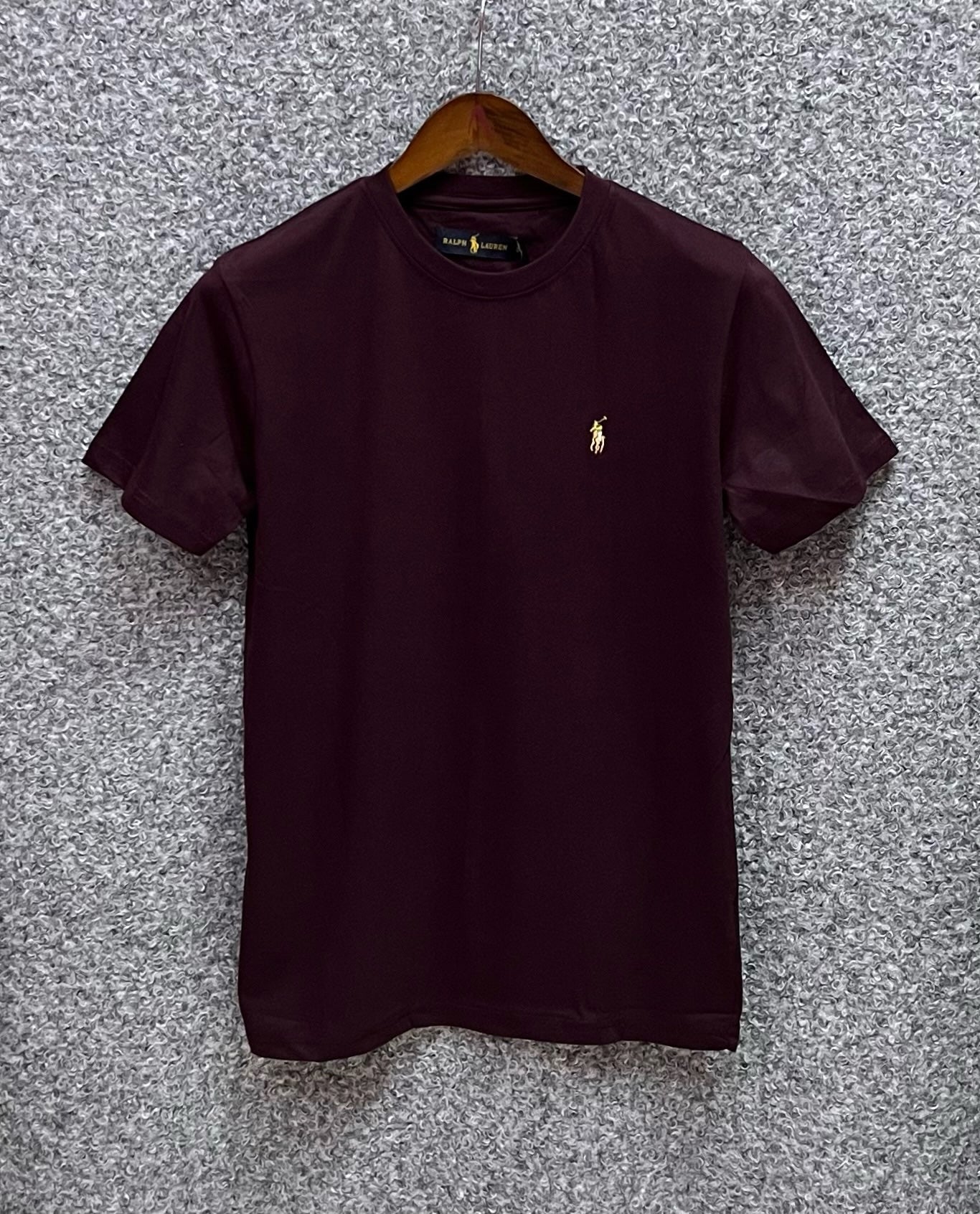 Premium Solid Tshirt RLT Coffee .