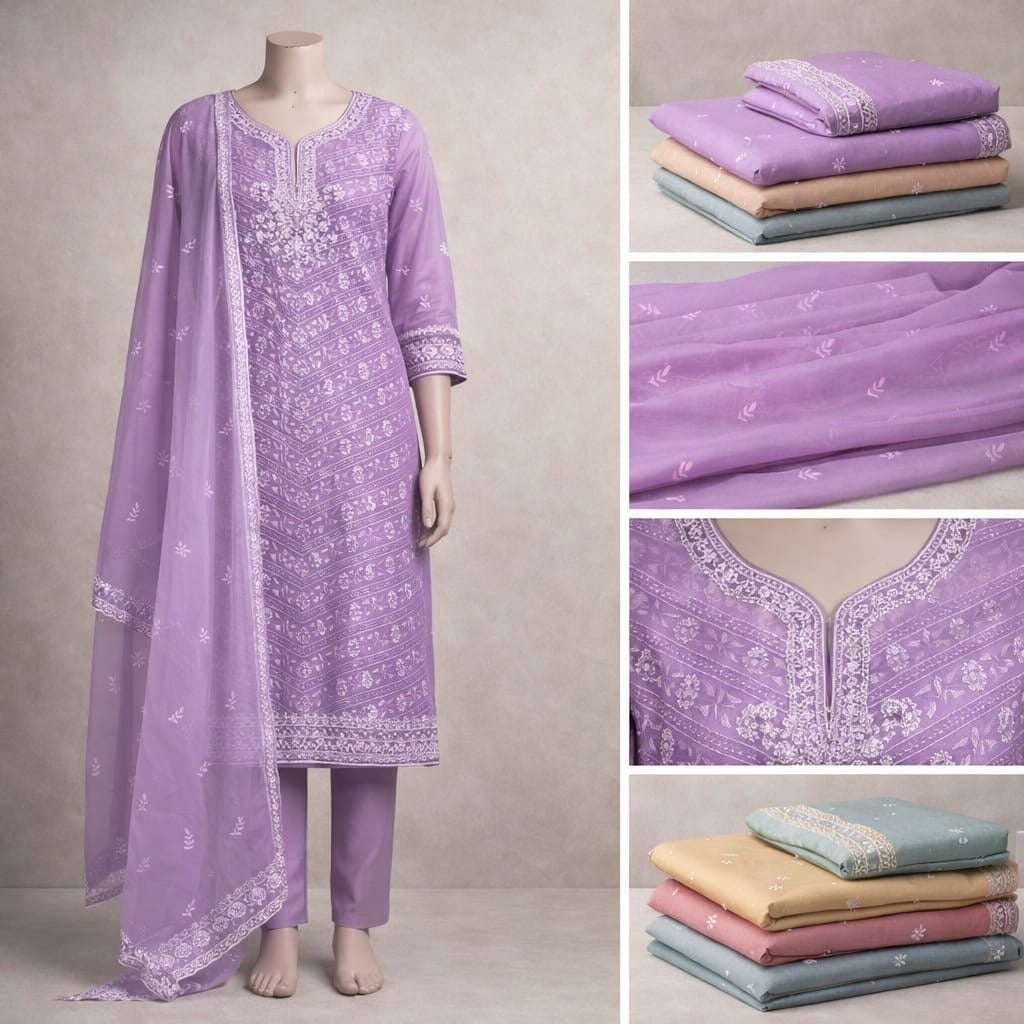 Floral Embroidered Sequin Dress 1009