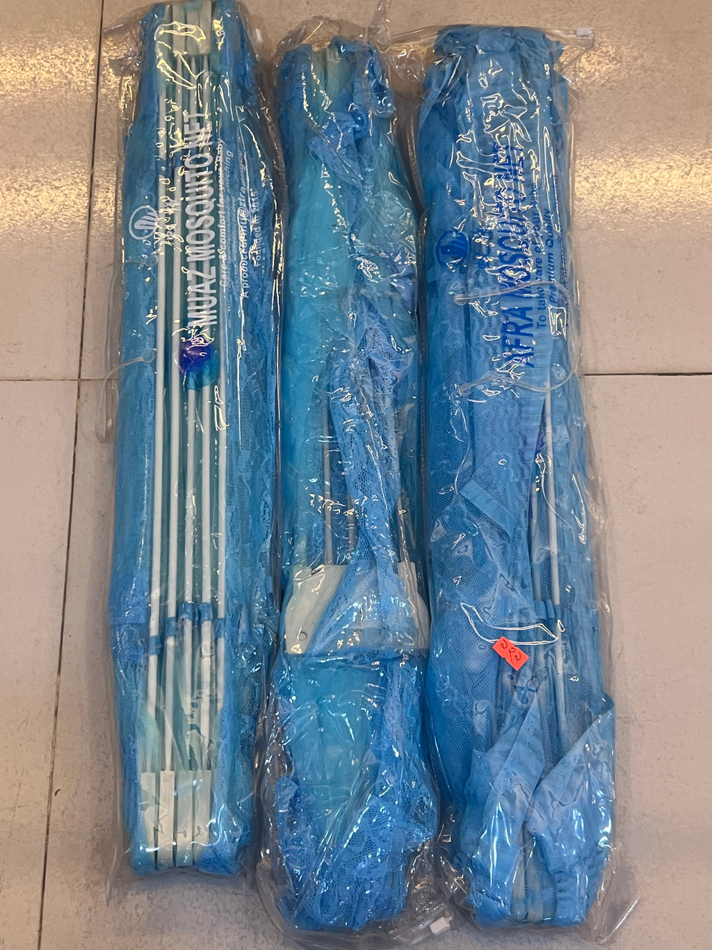 Foldable Baby Mosquito Net Bed – Blue