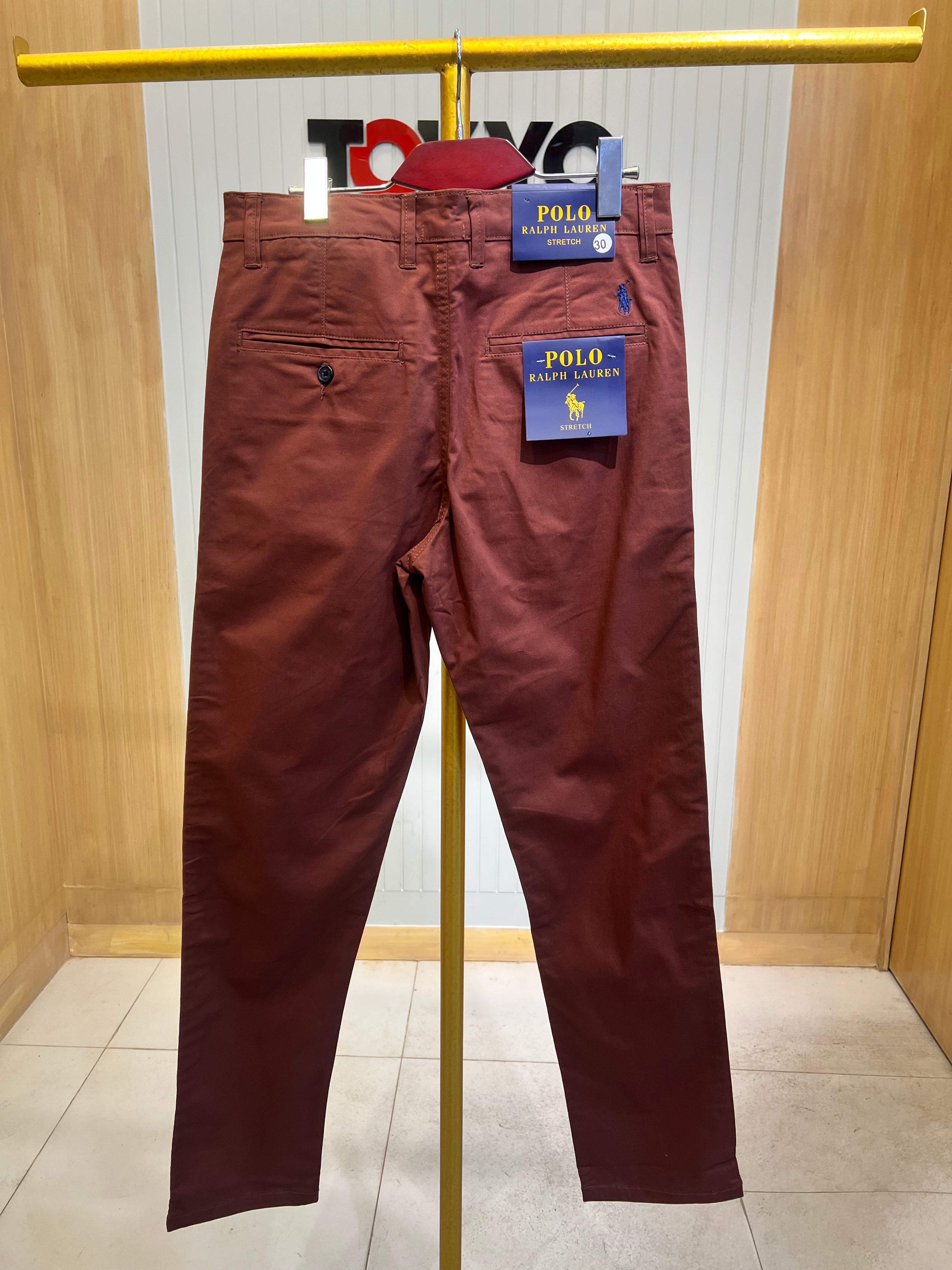 RL Premium Chino Pant Maroon-1118