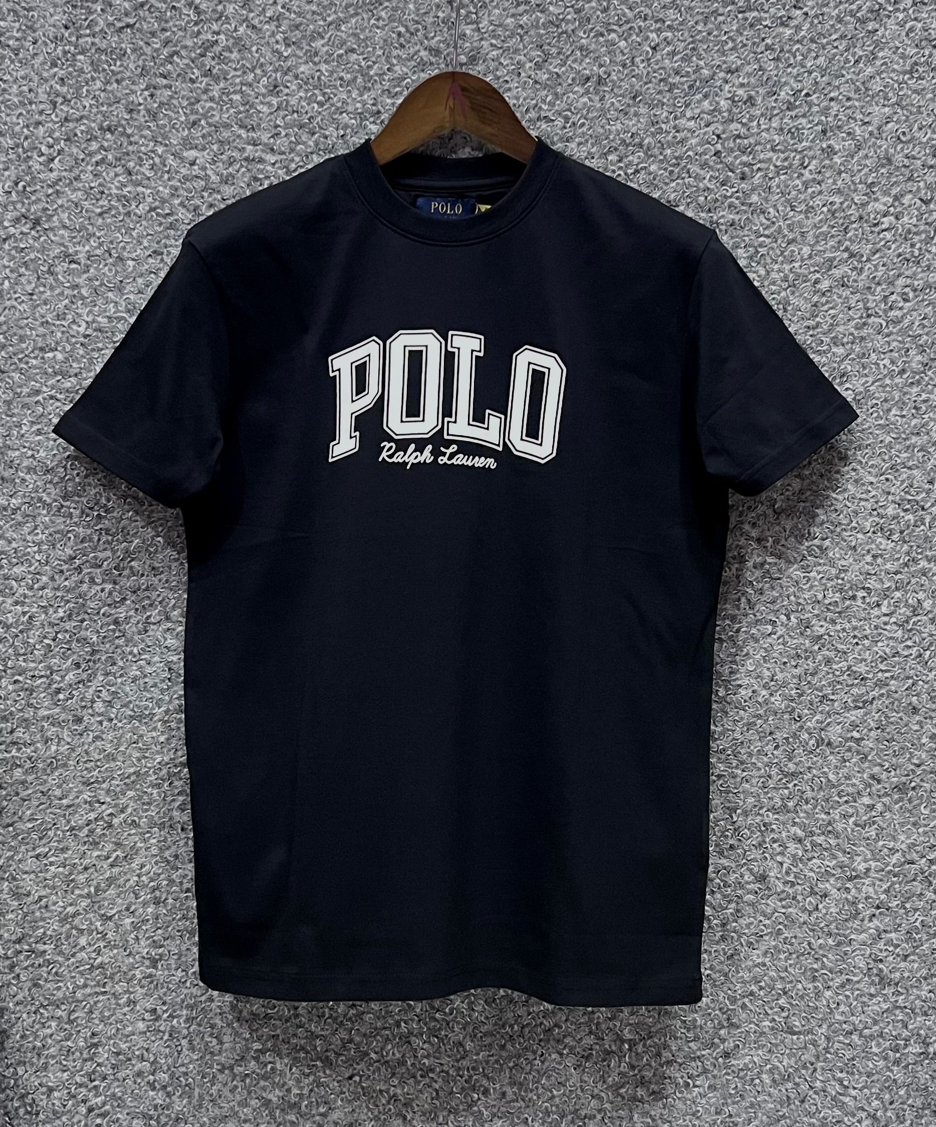 Premium Print Tshirt PoLo RLPPT Black.