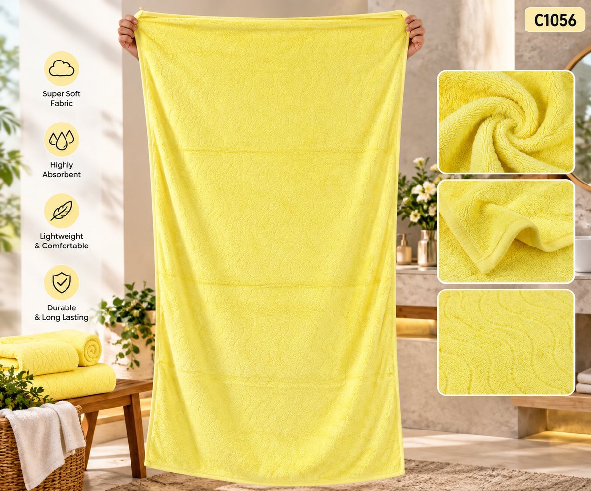Premium Super Soft & Highly Absorbent Bath Towel – C1056
