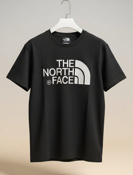 Mens Premium NFC Black White logo T-Shirt 778