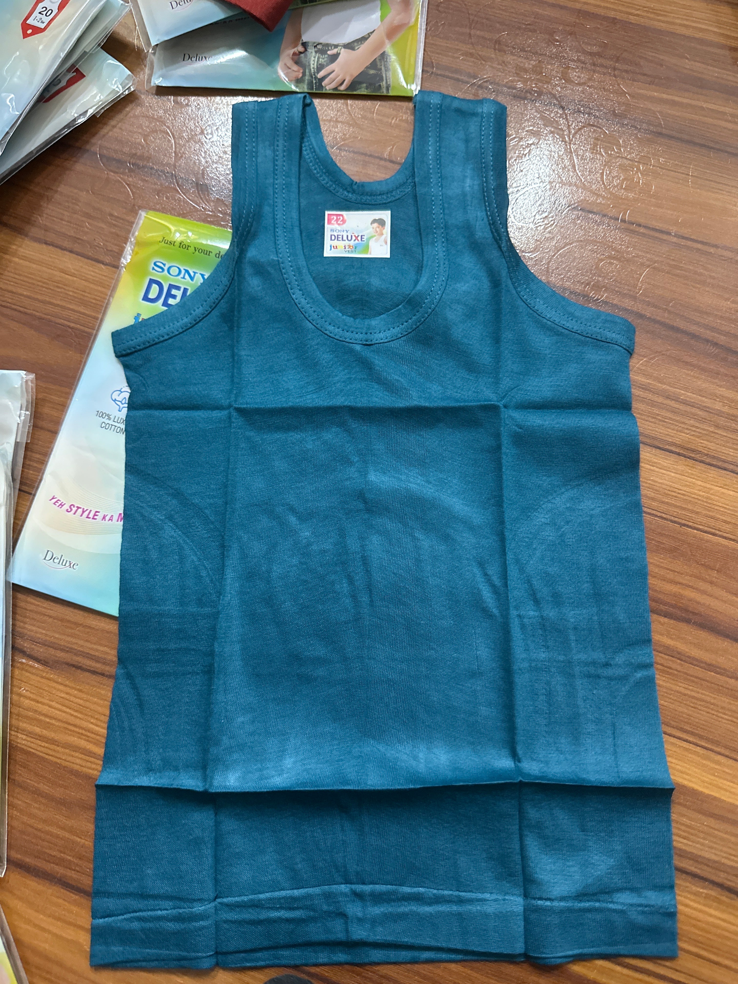 Baby Cotton Sleeveless Vest sd101