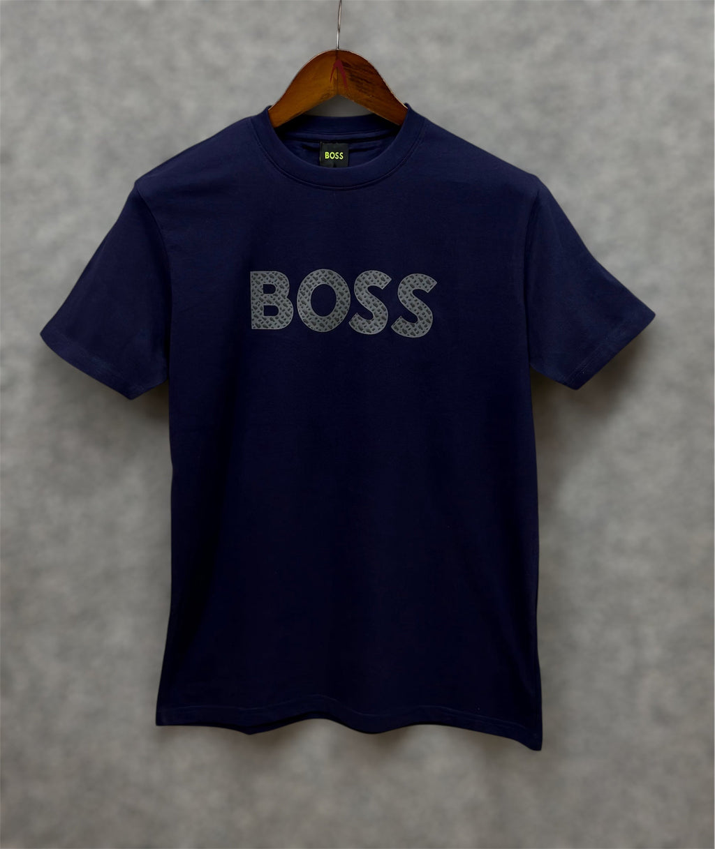 Premium Stone Print Tshirt HBSPT Navy .