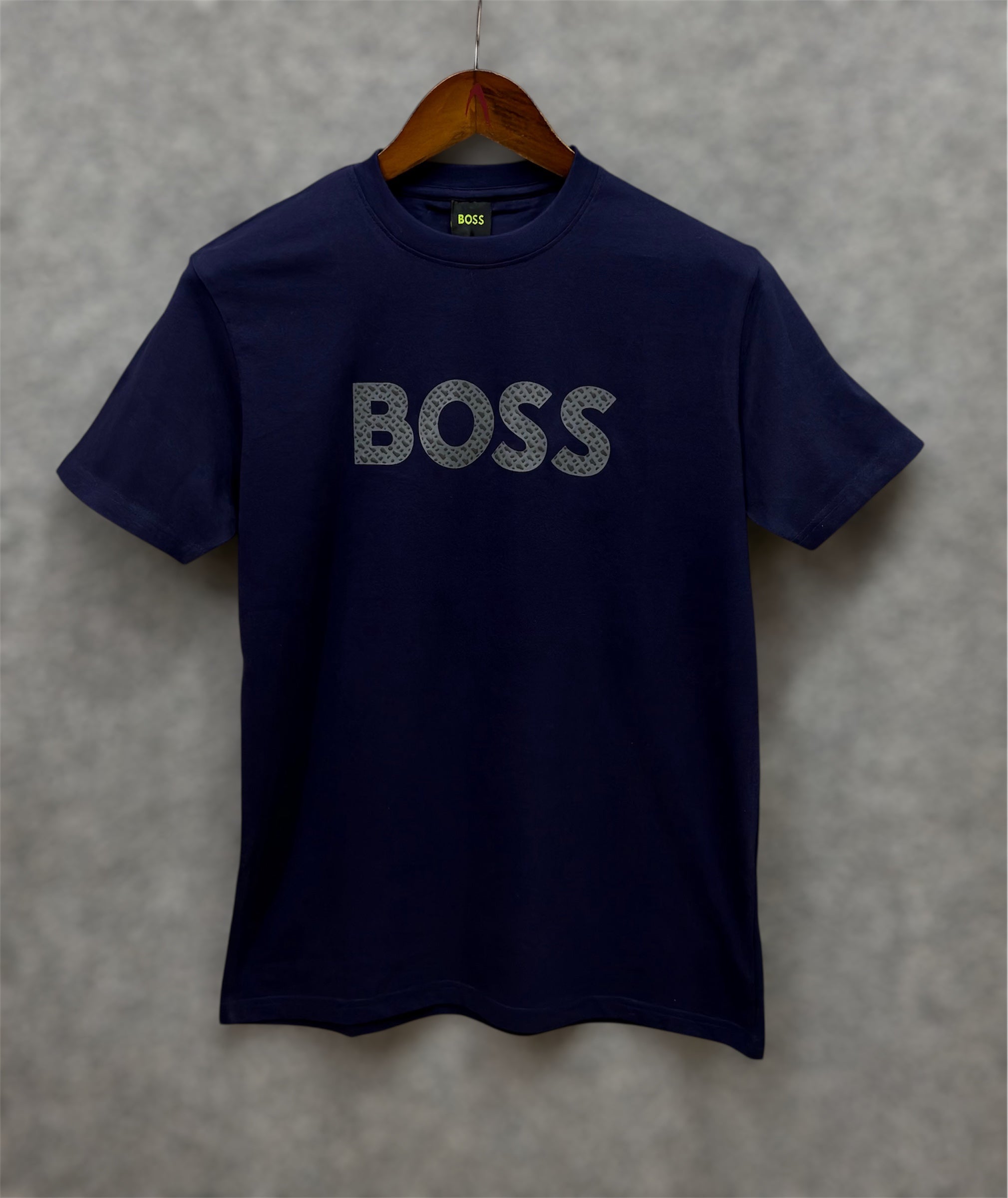 Premium Stone Print Tshirt HBSPT Navy .