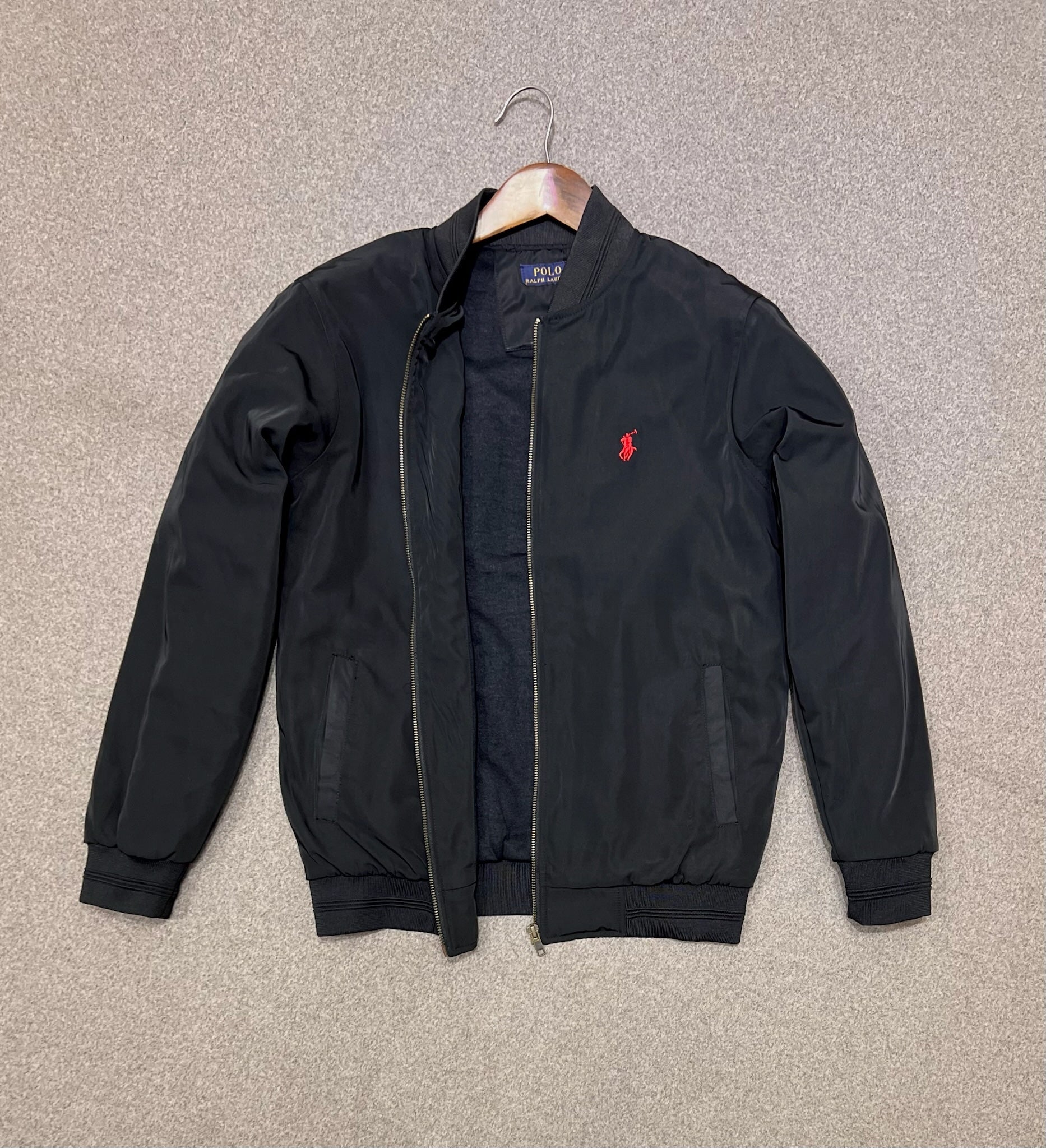 Premium Smart-Casual Layer Taffeta Jacket Black