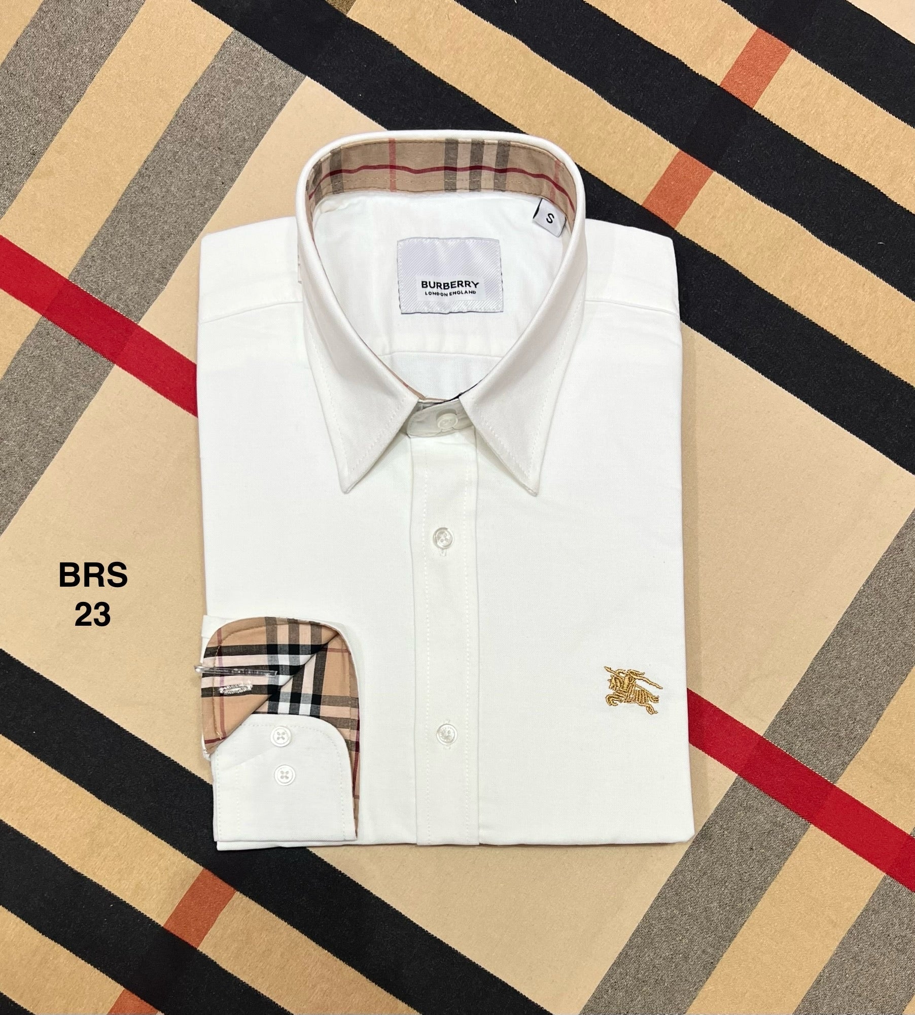 Signature Solid Shirt BRS white 07