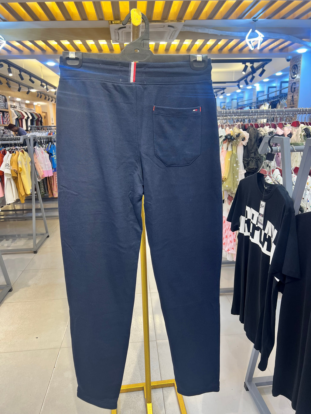 Premium Men's Classic Navy Track Pants|TP24