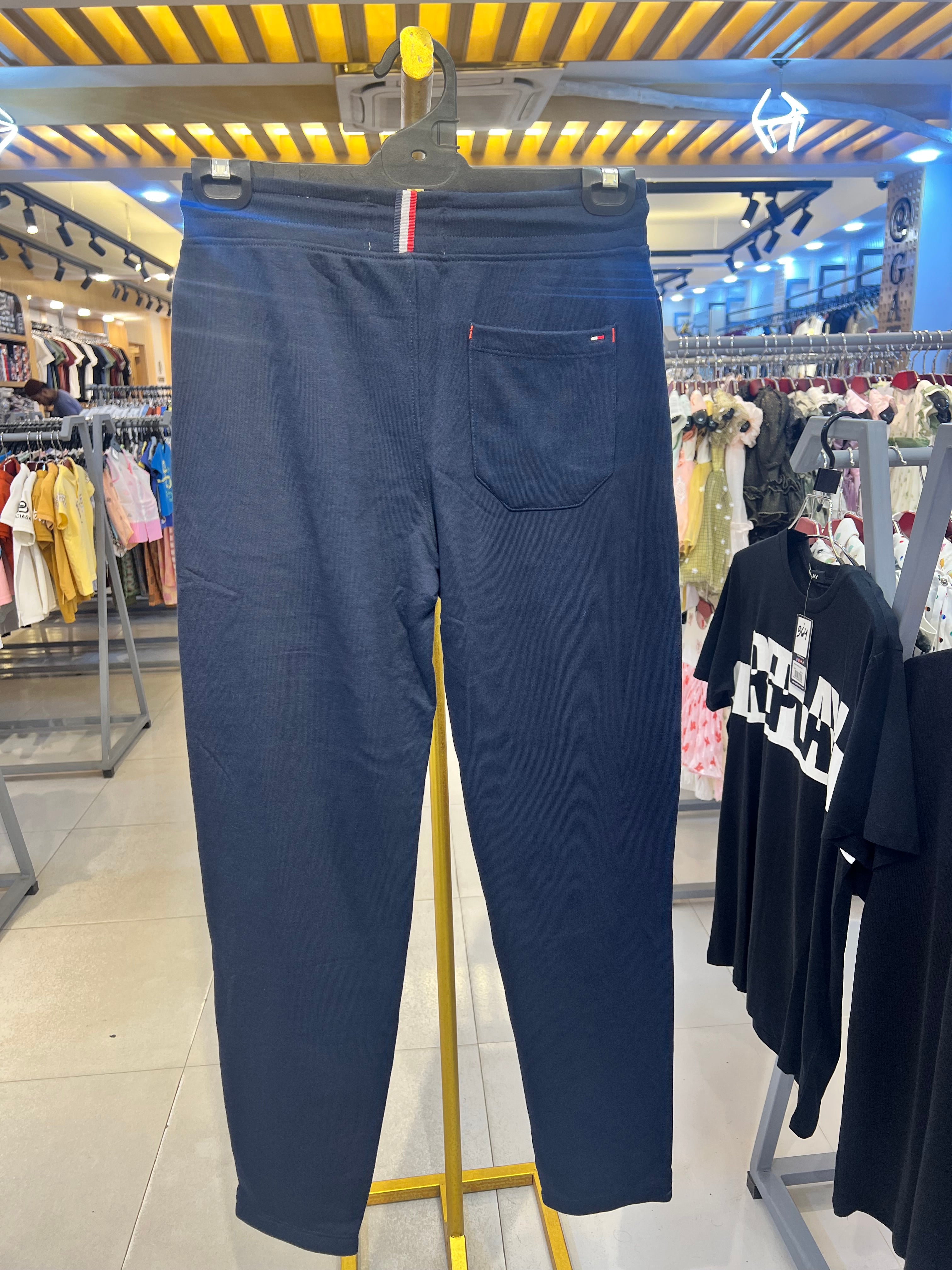 Premium Men's Classic Navy Track Pants|TP24