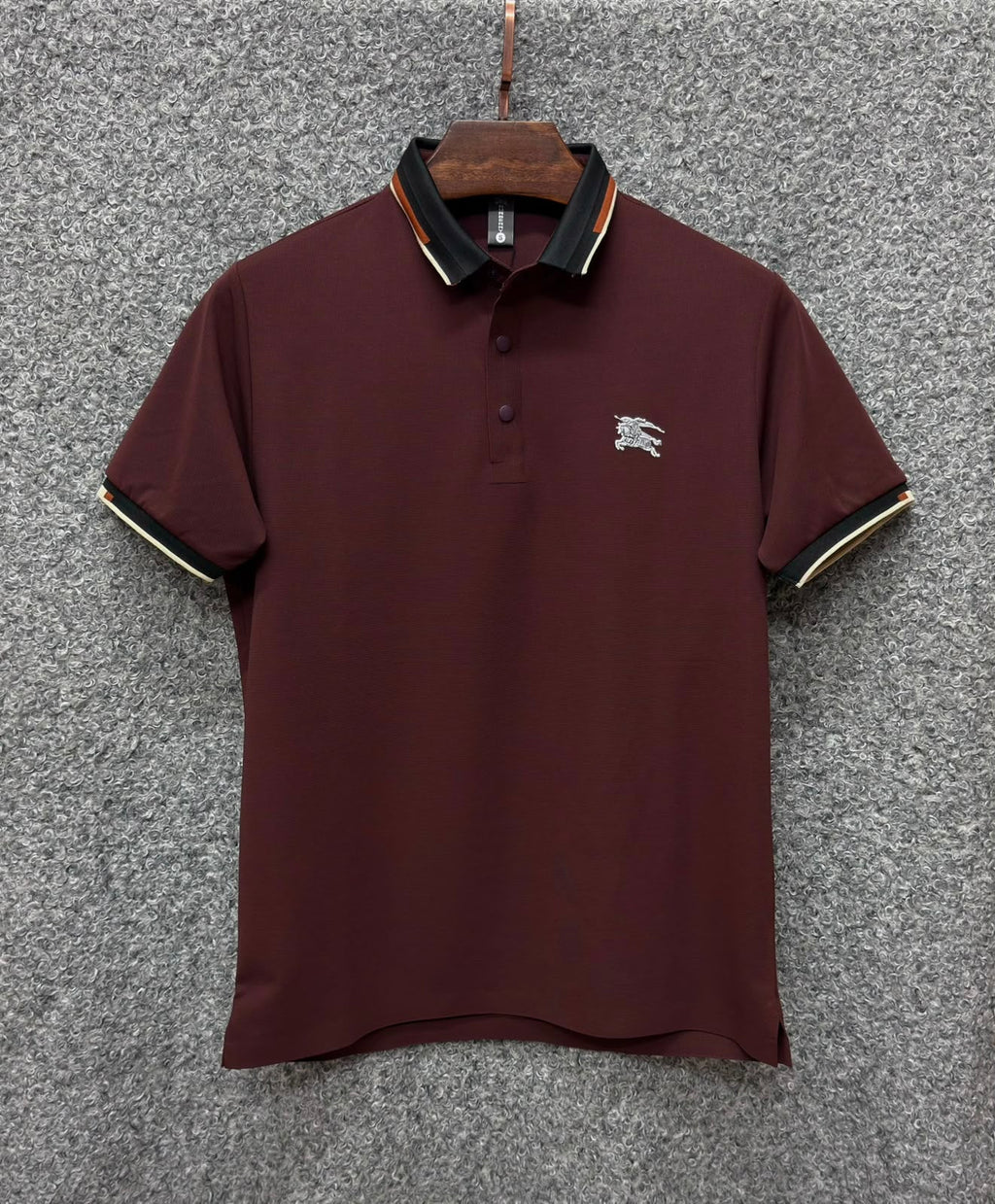 Premium Peach Luxury Finish Polo Tshirt BRPL Coffee