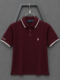 Premium Polo T-shirt RLPLT Maroon-C420
