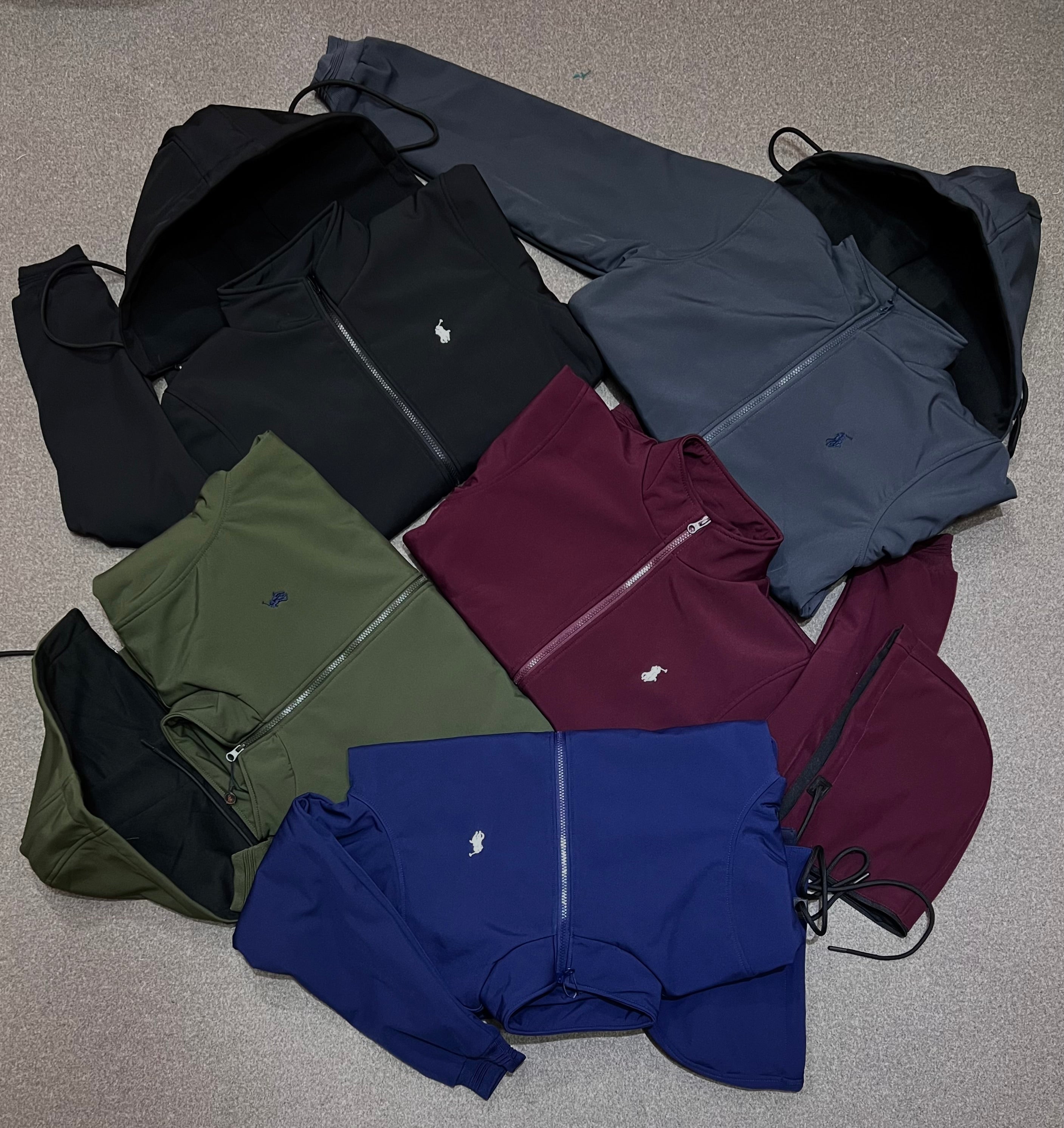 Premium Heavy Winter Jacket with Removable Hoody Navy