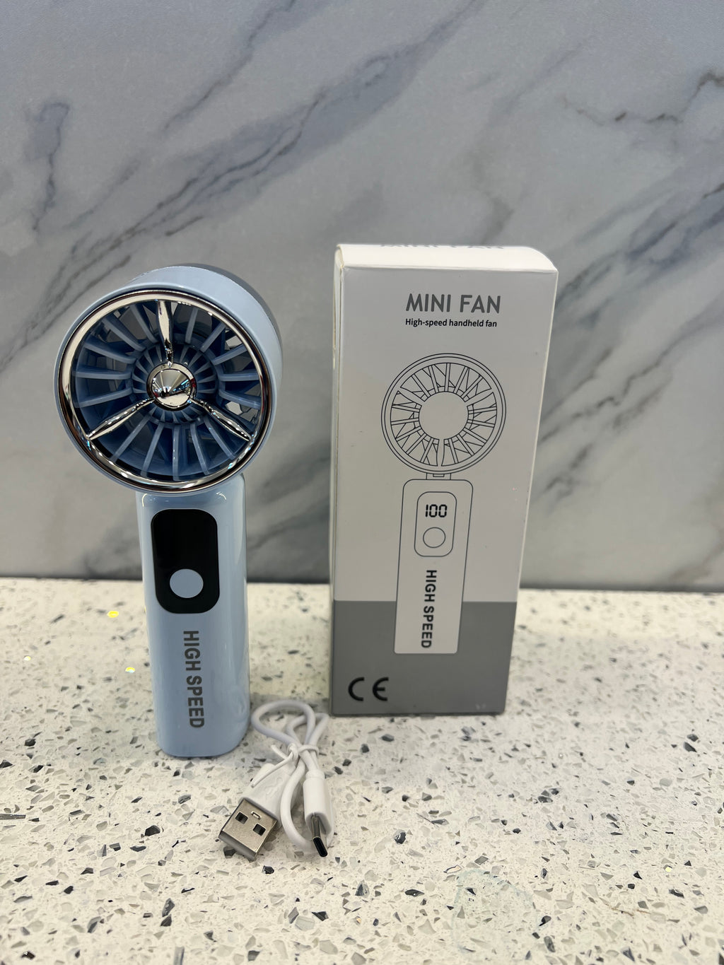 Turbo Mini Rechargeable Fan-AT04