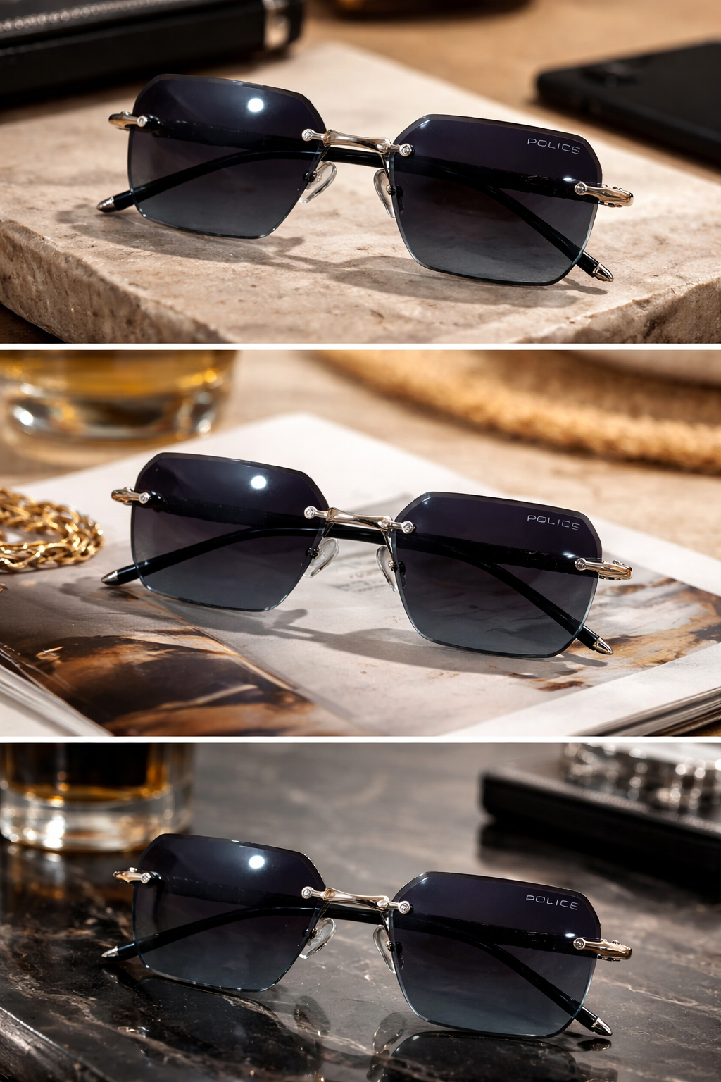 Rimless sunglasses CHH 0991
