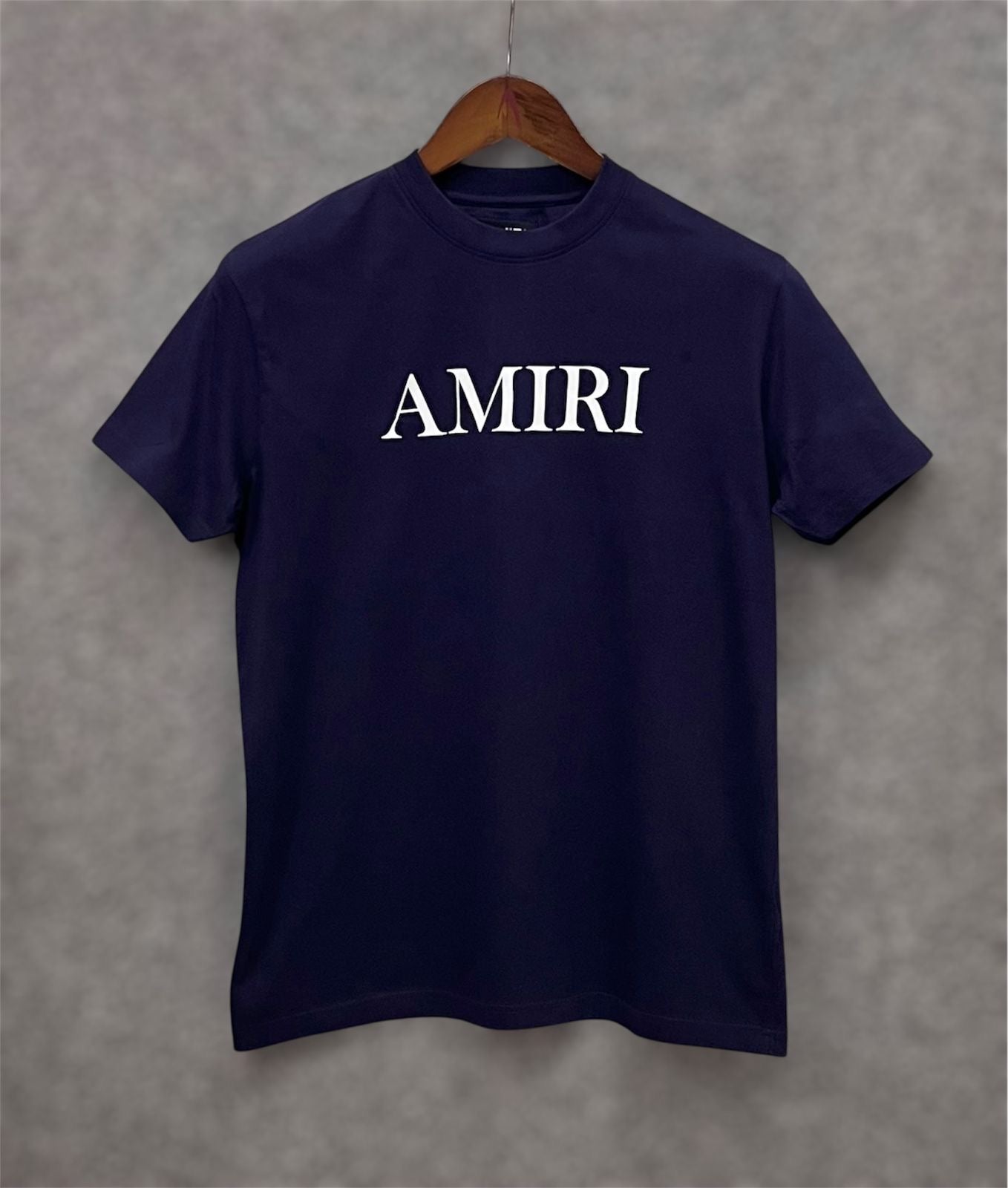 Premium Printed Tshirt AMR Navy.