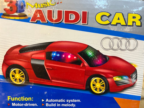 3D Music Audi Car RC Toy – Remote Control Car with Lights & Music